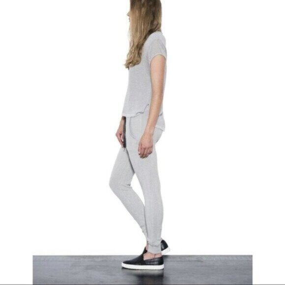 Anthropologie One Grey Day Venus Joggers Sweat Pants Gray Knit Size Small - Picture 8 of 16